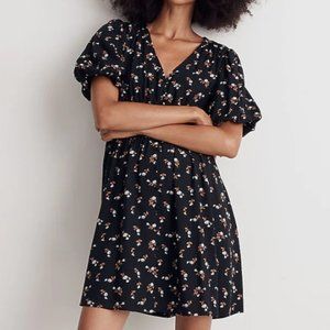 Challis Sophia Mini Dress is Woodland Floral - Size M